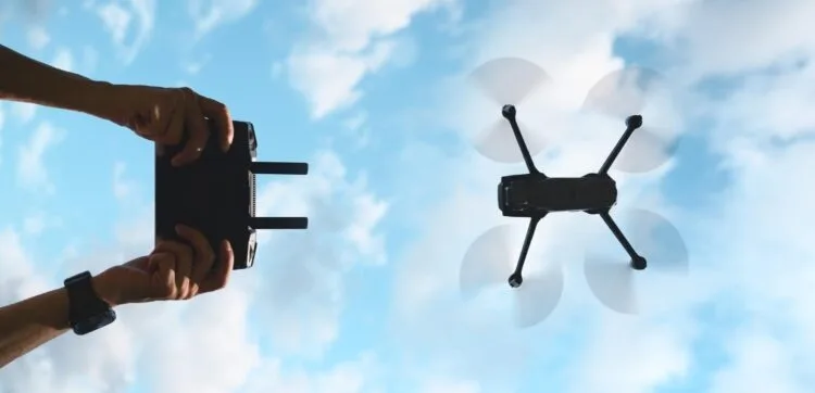 ถ่ายวีดีโอมุมสูง Drone